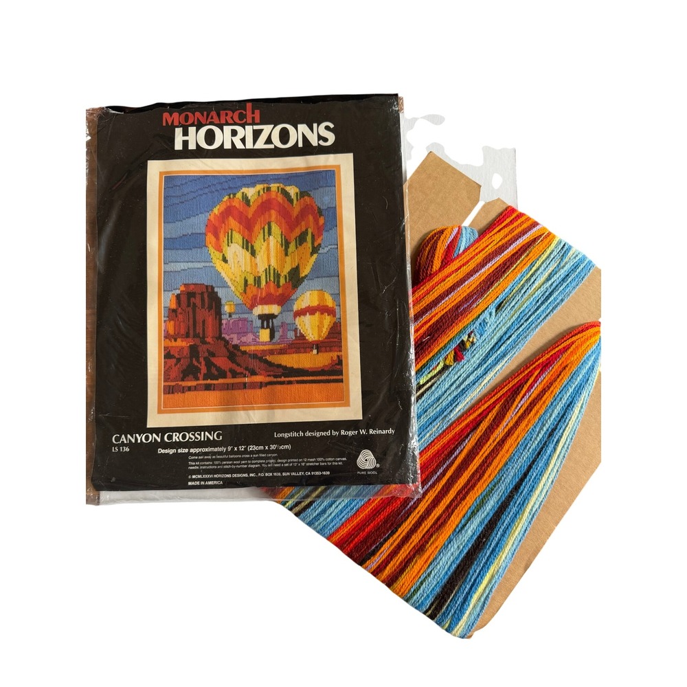 VTG Monarch Horizons Longstitch Hot Air Balloon PartialKit Canyon No Canvas